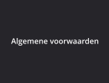 Algemene voorwaarden